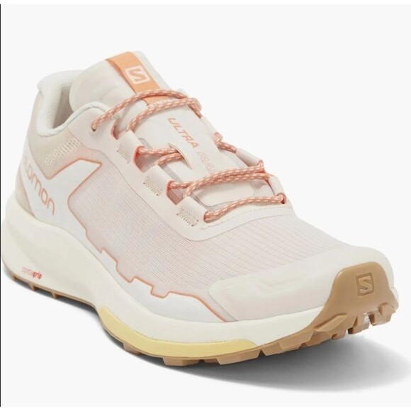 Salomon Ultra Raid Morganite Vanilla Sun Kiss Trail Running Shoes Womens US:9.5 - Picture 1 of 10